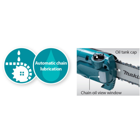 MAKITA DUA200Z01 Aku vyvetvovacia píla