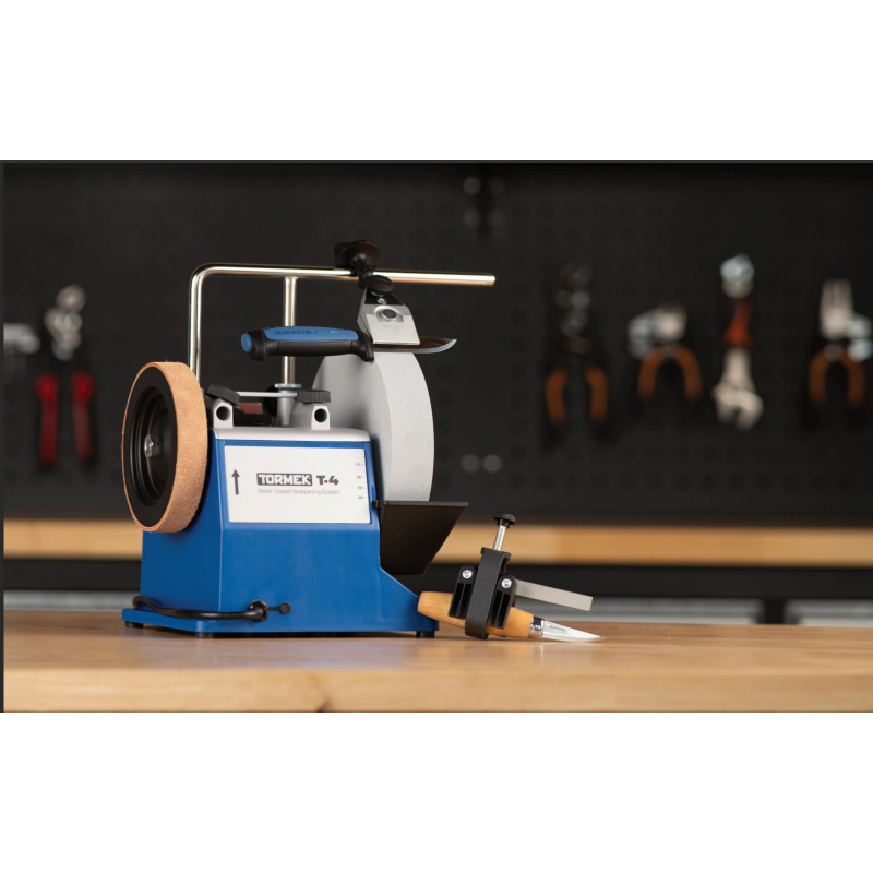 TORMEK T-4 Original s prípravkami na nože KJ-45+SVM-00 (AKCIA)