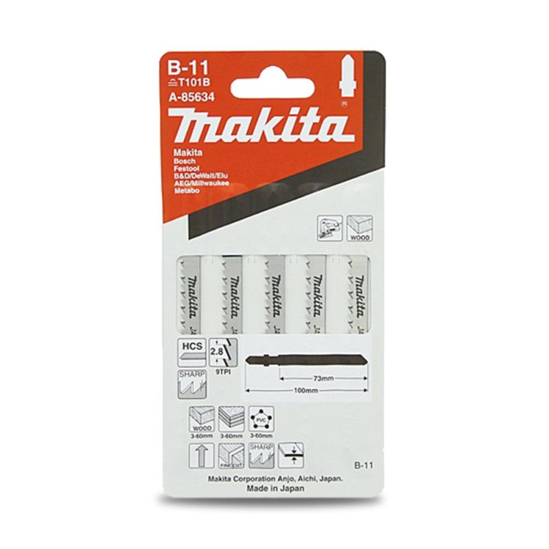 Makita A-85634 Pílový list 75mm do priamočiarych píl